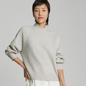 Everlane Cashmere Ribbed Turtleneck